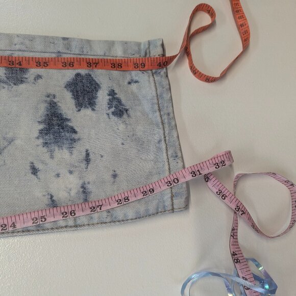 CJ Black Premium Jeans Slim Distressed Men's Size 34x32 Acid Wash - Picture 15 of 16